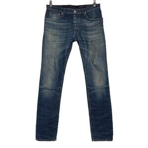 Ben Taverniti Unravel Project Straight Jeans 35 x 36 SIZE 32 RUNS LARGE Blue